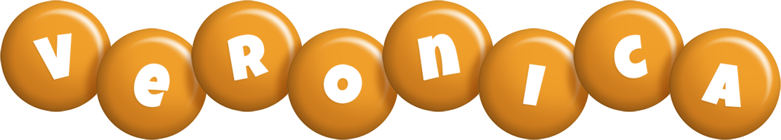 veronica candy-orange logo
