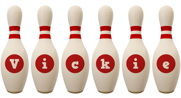 vickie bowling-pin logo