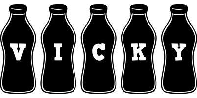 vicky bottle logo