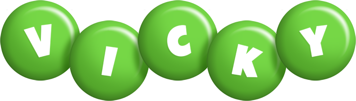 vicky candy-green logo