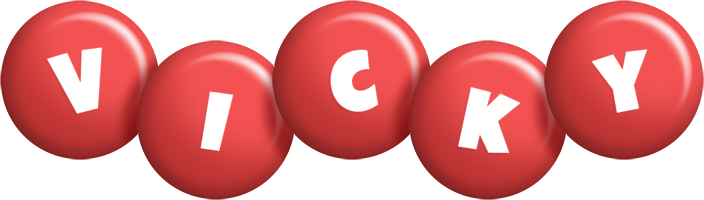 vicky candy-red logo