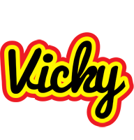 vicky flaming logo