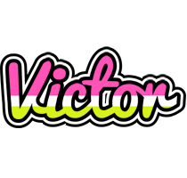 victor candies logo