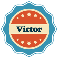 victor labels logo