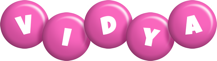 vidya candy-pink logo