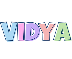 vidya pastel logo