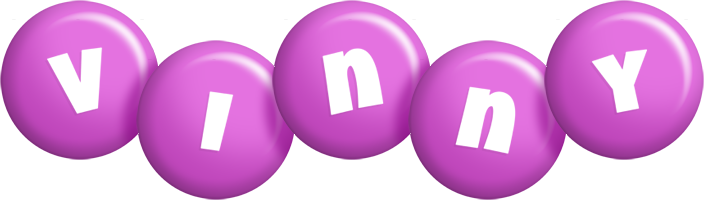 vinny candy-purple logo