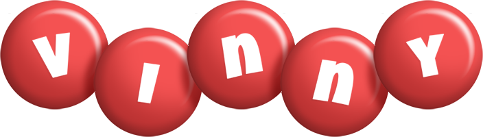 vinny candy-red logo