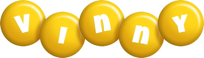 vinny candy-yellow logo