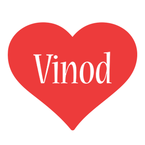 vinod love logo