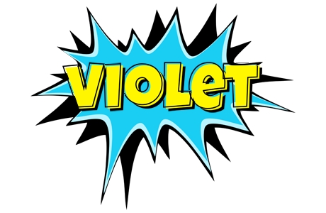 violet amazing logo