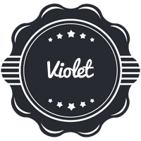 violet badge logo