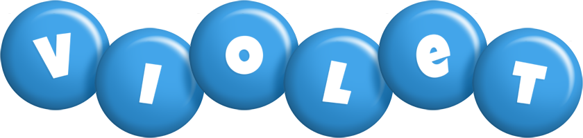violet candy-blue logo