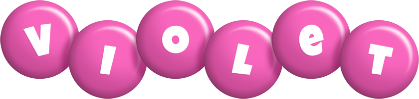 violet candy-pink logo