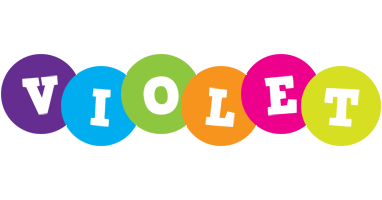 violet happy logo