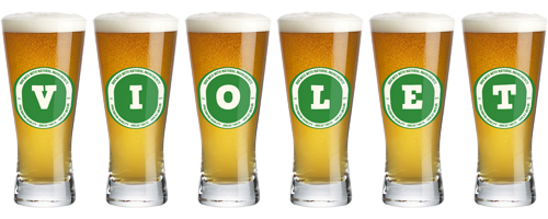 violet lager logo