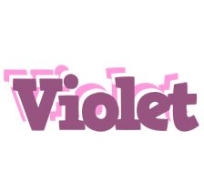 violet relaxing logo