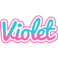 violet woman logo