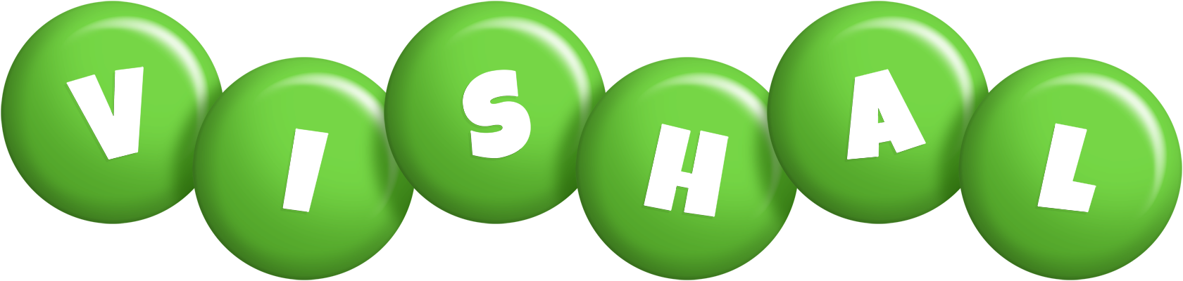 vishal candy-green logo