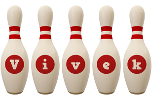 vivek bowling-pin logo