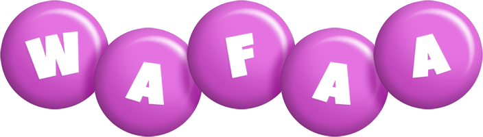 wafaa candy-purple logo