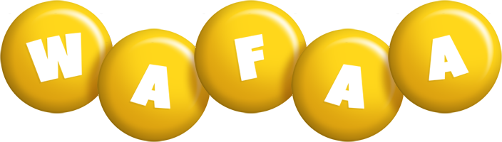 wafaa candy-yellow logo