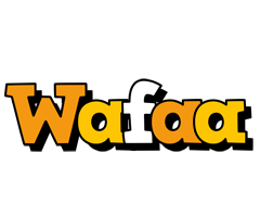 wafaa cartoon logo