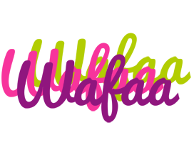 wafaa flowers logo