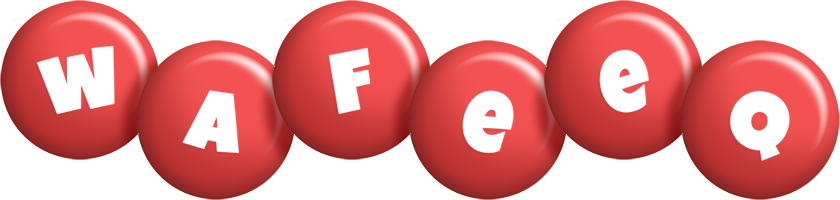 wafeeq candy-red logo