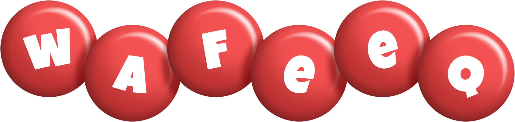 wafeeq candy-red logo