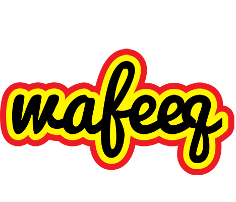 wafeeq flaming logo