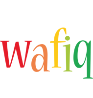 wafiq birthday logo