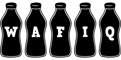 wafiq bottle logo