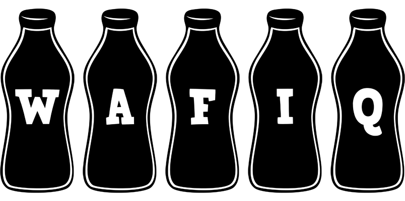 wafiq bottle logo