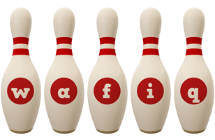 wafiq bowling-pin logo