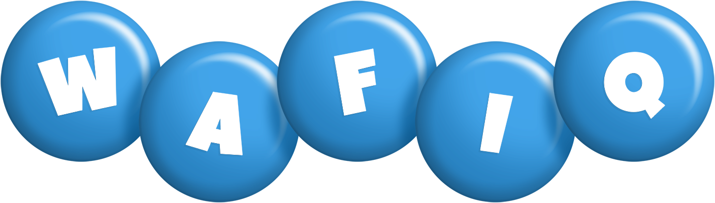 wafiq candy-blue logo
