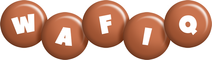 wafiq candy-brown logo