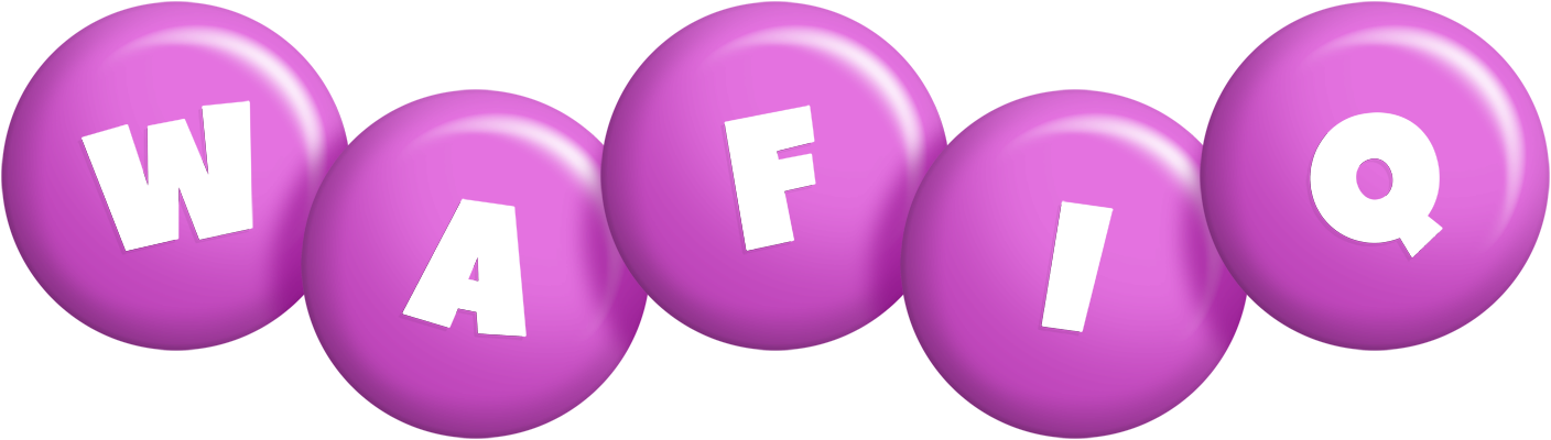 wafiq candy-purple logo