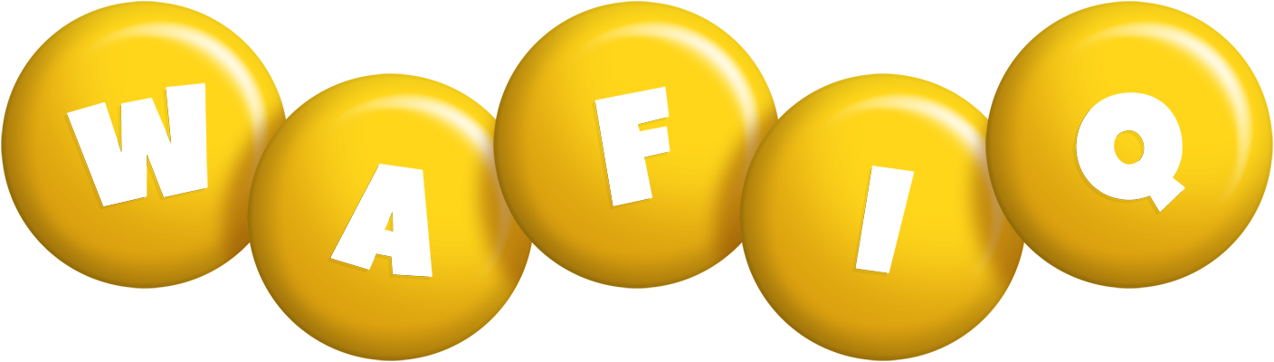 wafiq candy-yellow logo