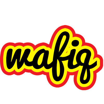wafiq flaming logo