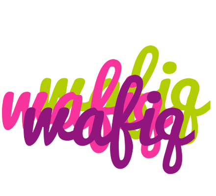wafiq flowers logo