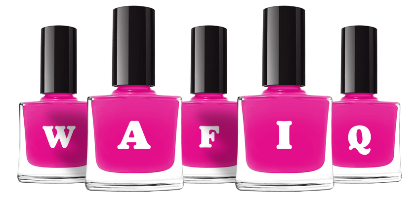 wafiq nails logo