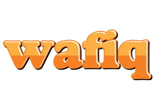 wafiq orange logo