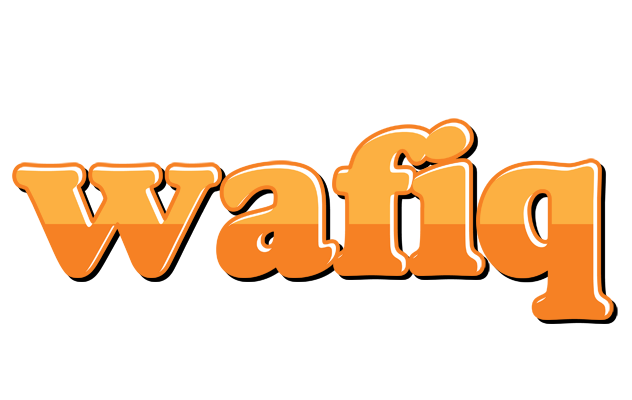 wafiq orange logo