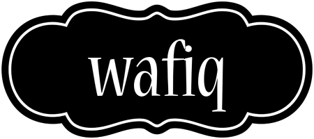 wafiq welcome logo