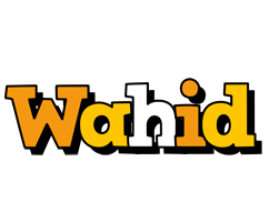 wahid cartoon logo