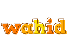 wahid desert logo