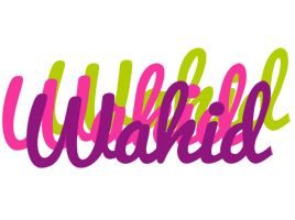 wahid flowers logo