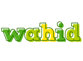 wahid juice logo