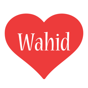 wahid love logo